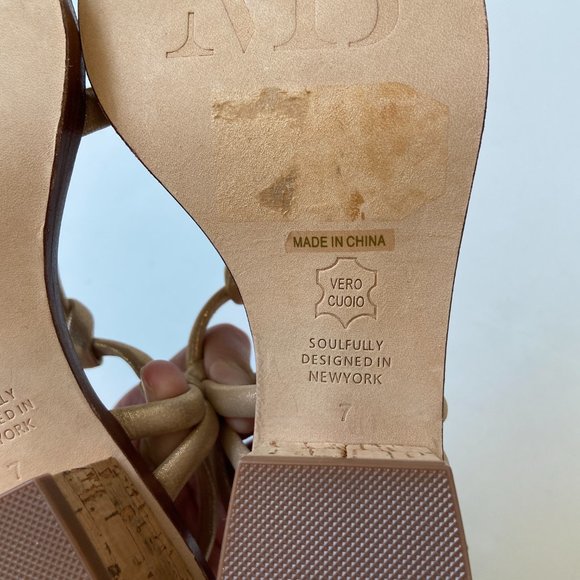 Matt Bernson Tan Strappy Sandals - Picture 11 of 11